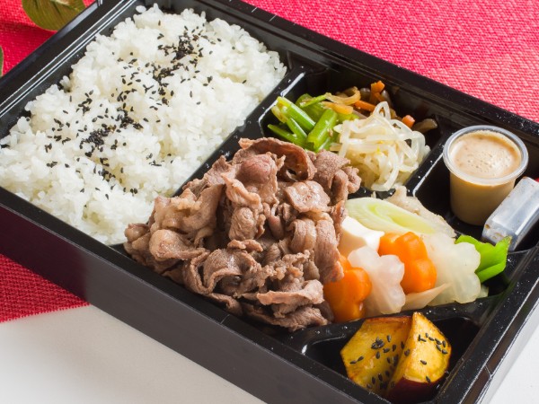 【ECO容器】黒毛和牛しゃぶしゃぶ御膳弁当 【松】