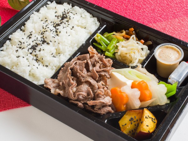 【ECO容器】黒毛和牛しゃぶしゃぶ御膳弁当 【竹】