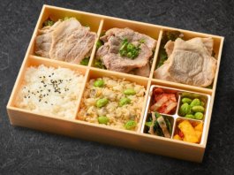【豚肉３種食べ比べ】深川めし弁当（豚ロース・バラ・肩ロース）