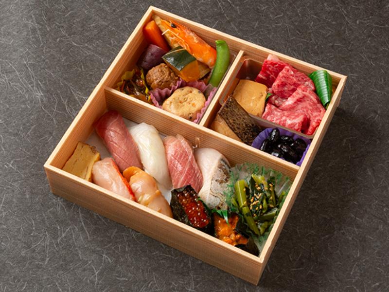 特上８貫にぎり・旬魚幽庵焼き＆和牛すき焼き御膳