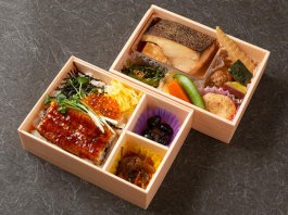 旬魚幽庵焼き魚二段御膳　うなぎいくらご飯