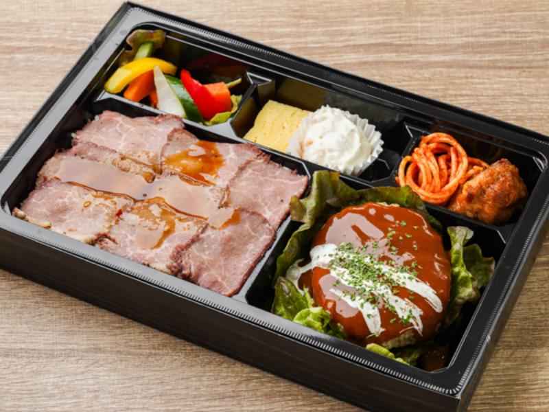 ローストビーフ＆ハンバーグ