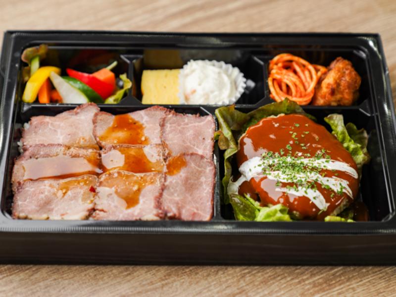 ローストビーフ＆ハンバーグ