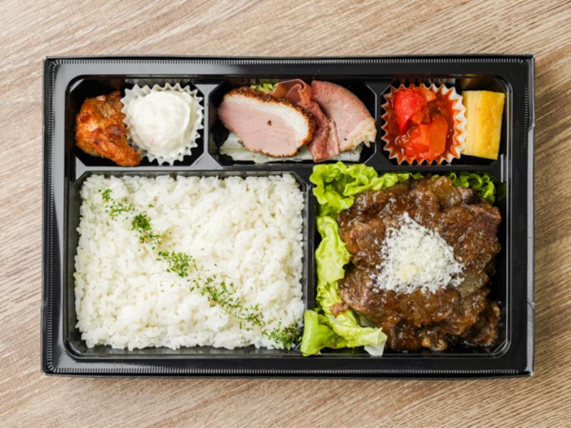 牛ホホ肉の赤ワイン煮弁当