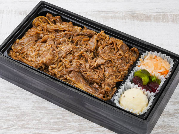 名物ふたごの焼肉弁当