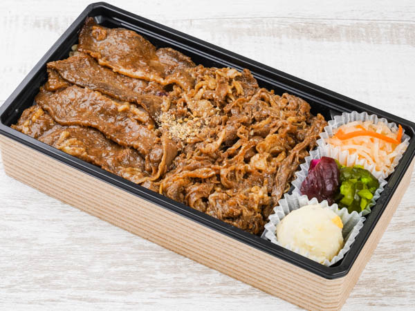 名物ふたごとロースのW弁当