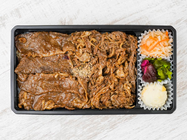 名物ふたごとロースのW弁当