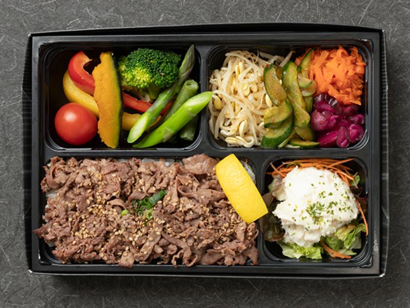 名物！！飲める牛タン塩焼肉弁当