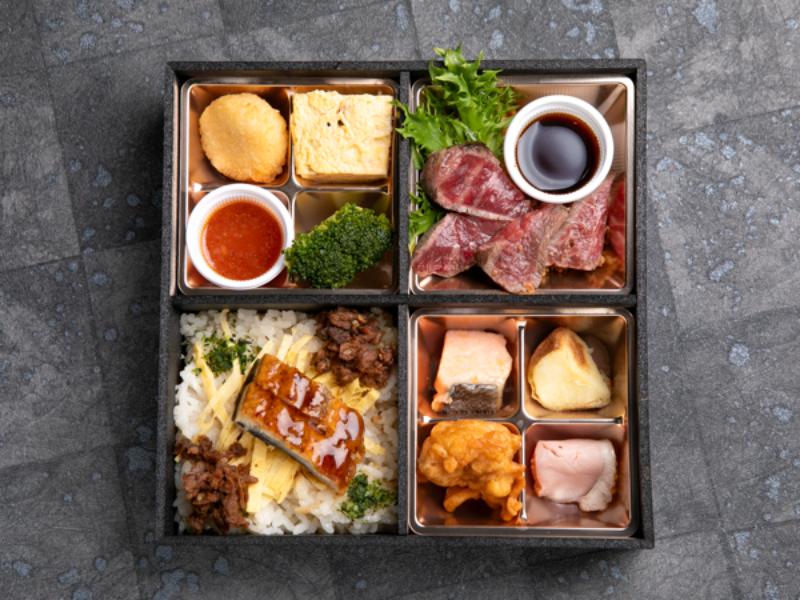 厳選牛特選ローストステーキと土用うなぎ御膳