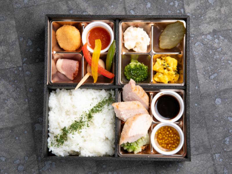 ポークソテーとミニクロケット〜2種のソースで〜