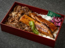 豊橋産鰻と米沢牛重