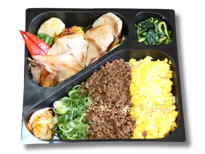 トンテキ弁当DX