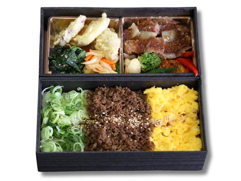 カルビ御膳2段重DX