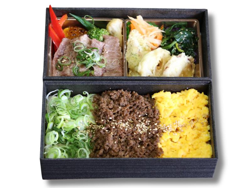 ロース御膳2段重DX