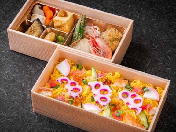 華ちらし重の二段懐石