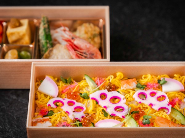 華ちらし重の二段懐石