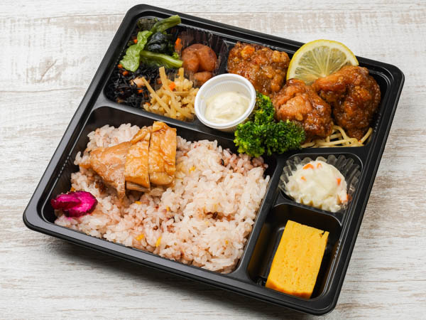 将軍弁当 ～鶏南蛮と鶏照り焼き～