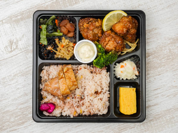 将軍弁当 ～鶏南蛮と鶏照り焼き～