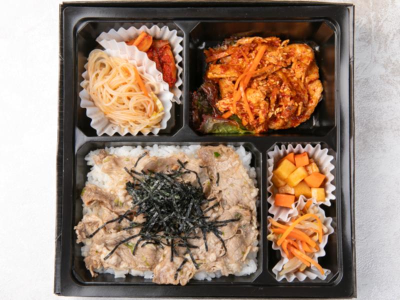 【豪快2品】牛焼肉ネギ塩ダレ＆豚の焼肉甘辛ダレ焼肉