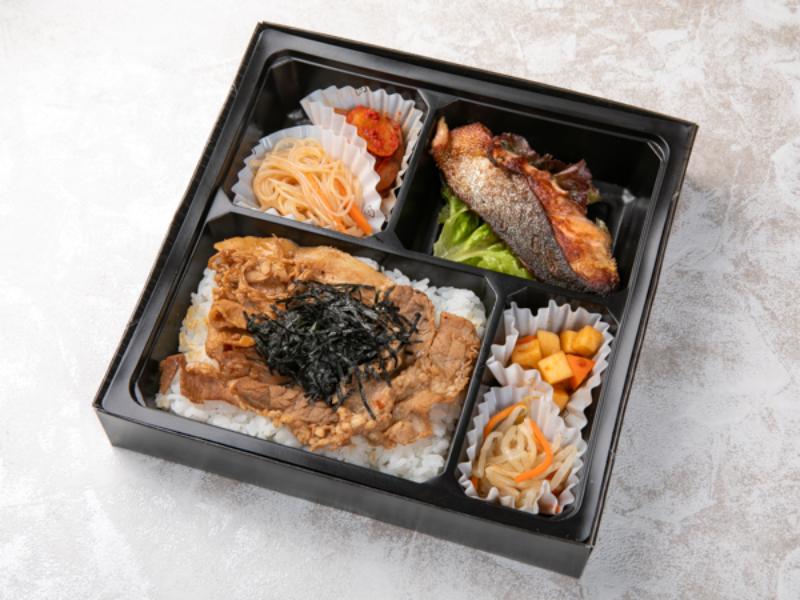 【肉×魚】牛バラ焼肉の和風ダレ＆鮭タレ焼き