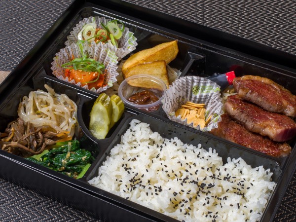【ECO容器】黒毛和牛サーロインステーキ弁当
