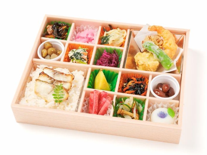 季節天ぷらと鯛めしの十二彩折詰