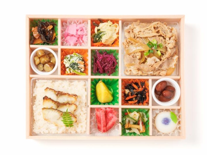 鯛めしと牛めしの十二彩折詰