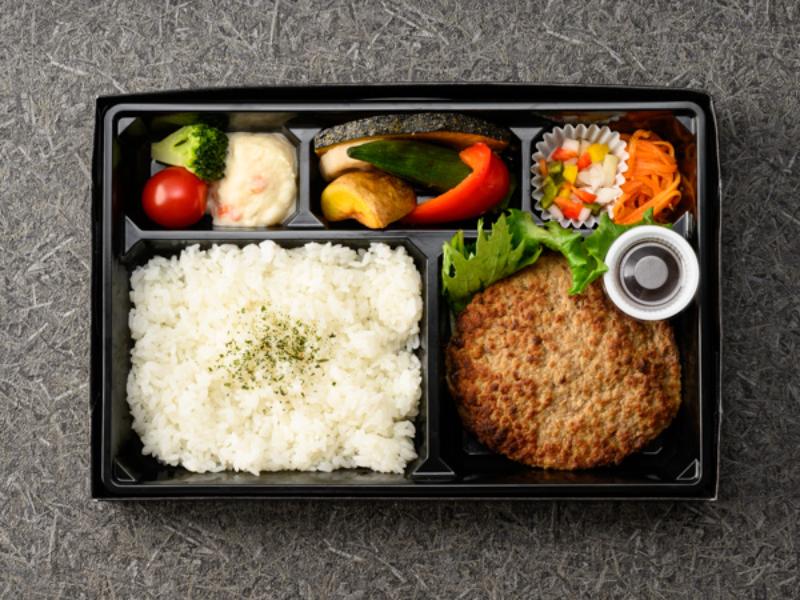１００％ビーフハンバーグ弁当