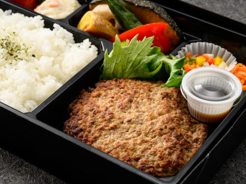 １００％ビーフハンバーグ弁当