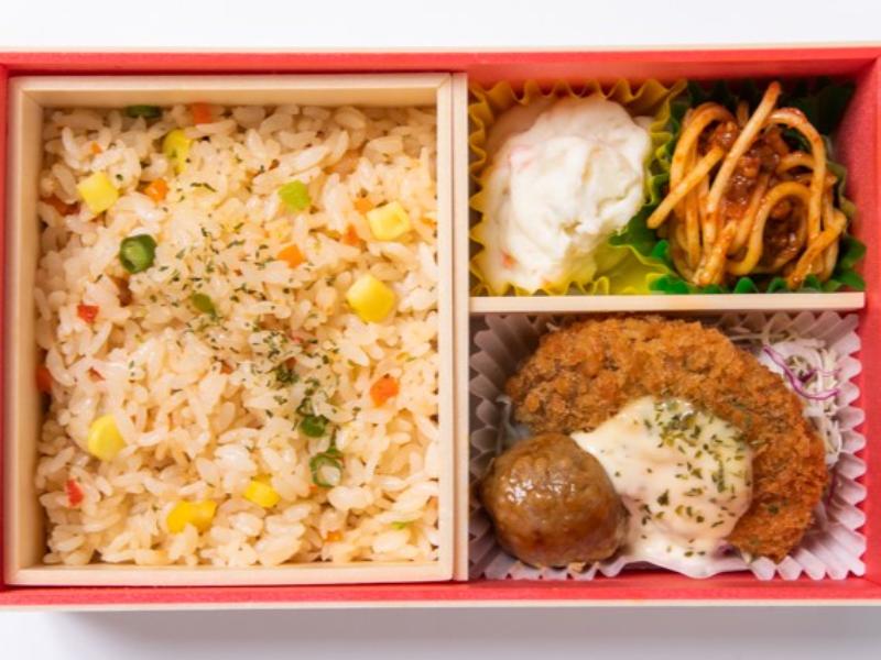 ピラフ&メンチカツ弁当