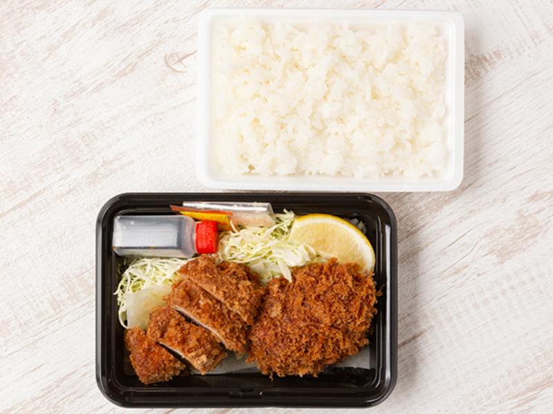 ヒレ＆メンチカツ弁当