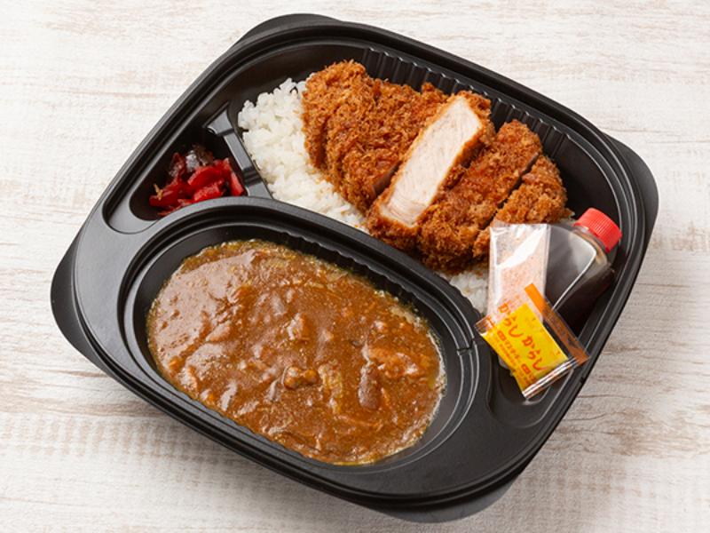 ロースカツカレー弁当