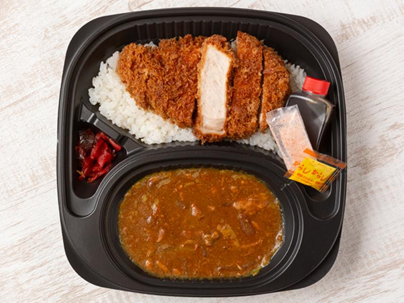 ロースカツカレー弁当