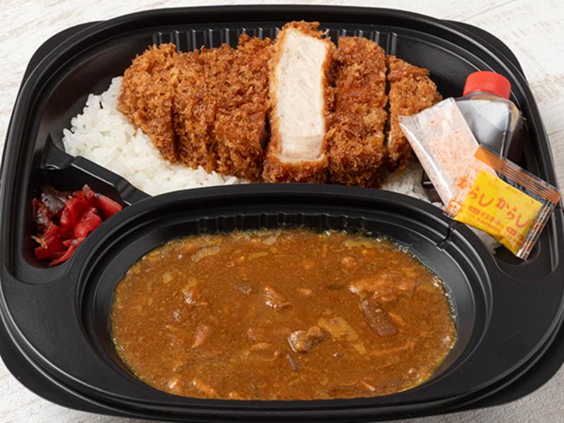 ロースカツカレー弁当