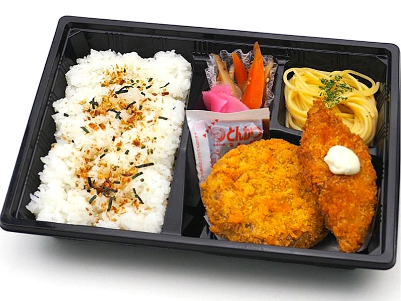 メンチカツ＆白身フライ弁当（10個以上から注文可）