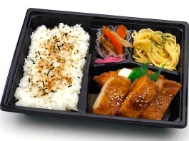 鶏照り焼き＆白身フライ弁当（10個以上から注文可）