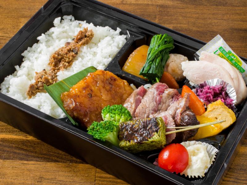 和牛ステーキと旬の焼き魚御膳