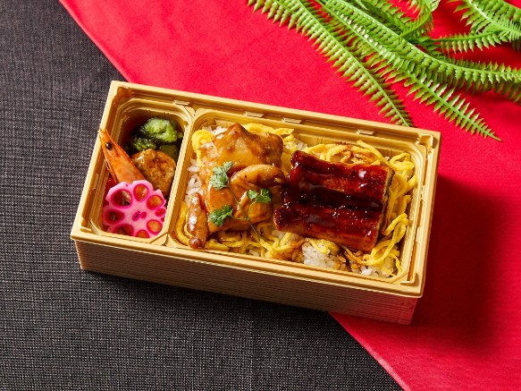 【280mlペット茶付き】若鶏の照り焼きと「うな丼」