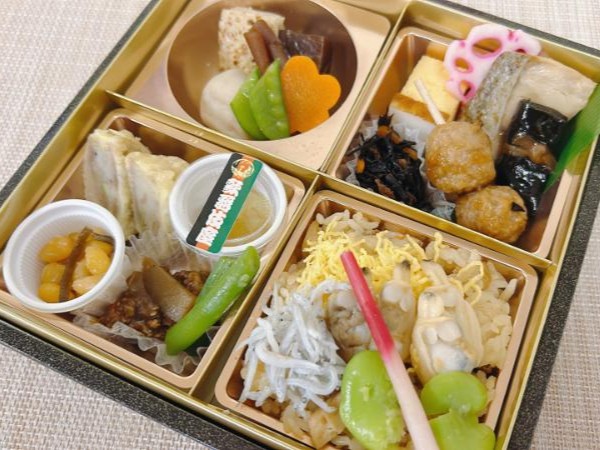 春季限定（3月4月）観劇幕の内弁当～煮あさりとシラスの五目御飯～