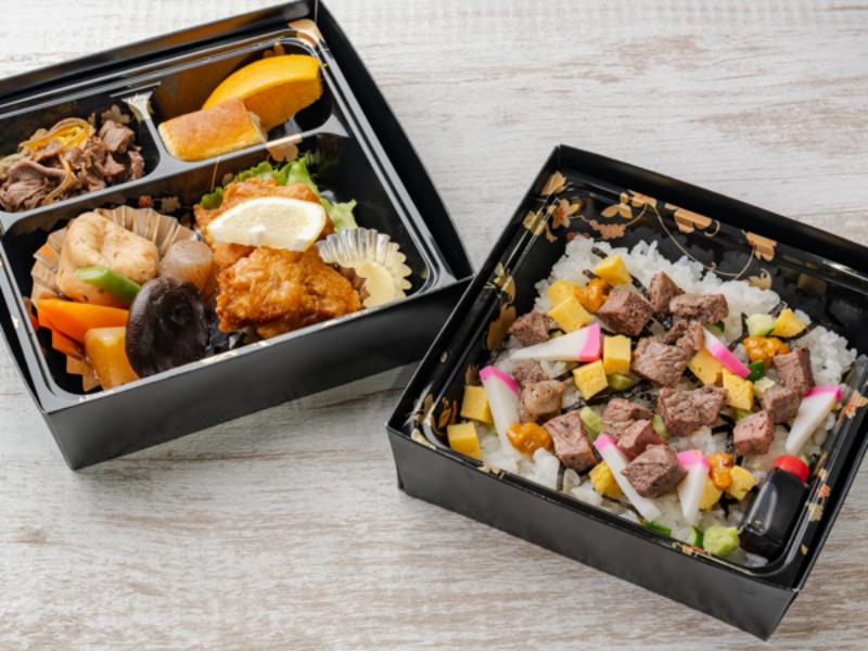 常陸牛鉄火チラシ弁当 【うにのせ】