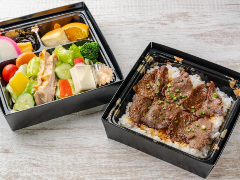 常陸牛のカルビ弁当
