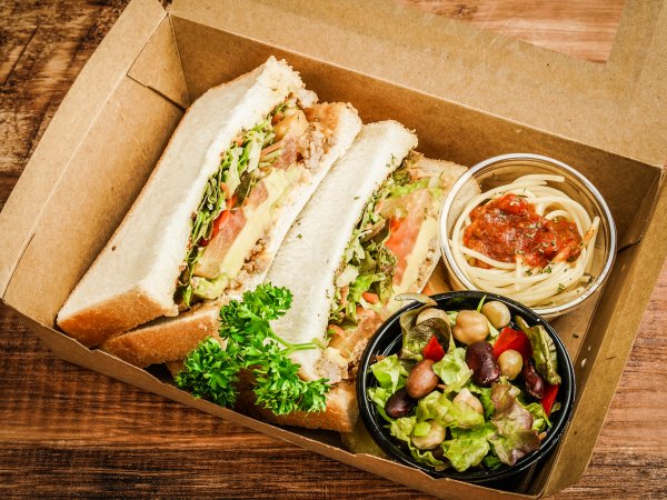 ハニーマスタードチキンサンド