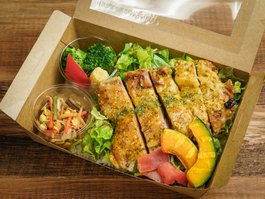 ハニーマスタードチキンライス