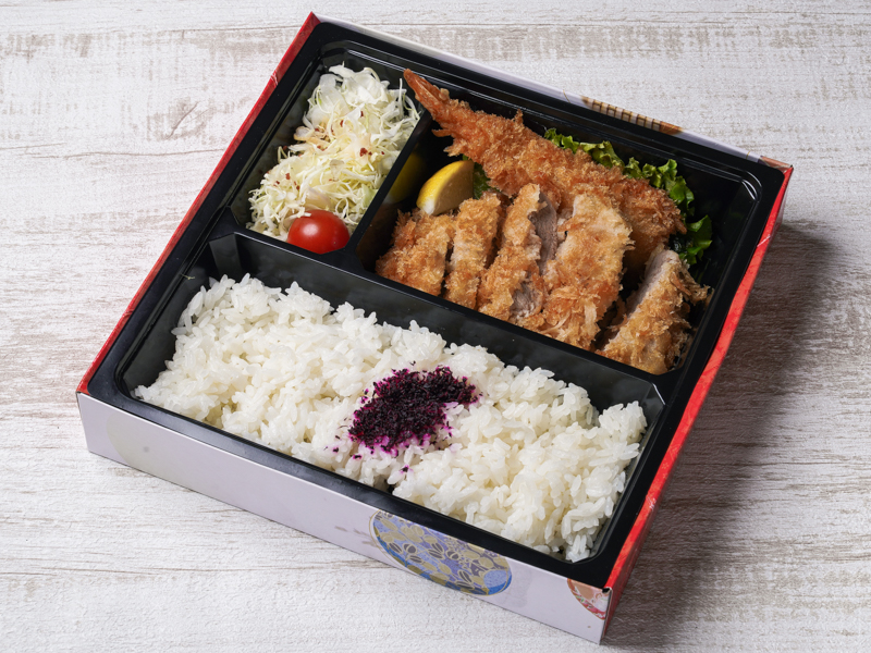 ヒレかつ＆海老フライ弁当（小）