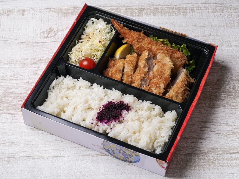 ヒレかつ＆海老フライ弁当（小）