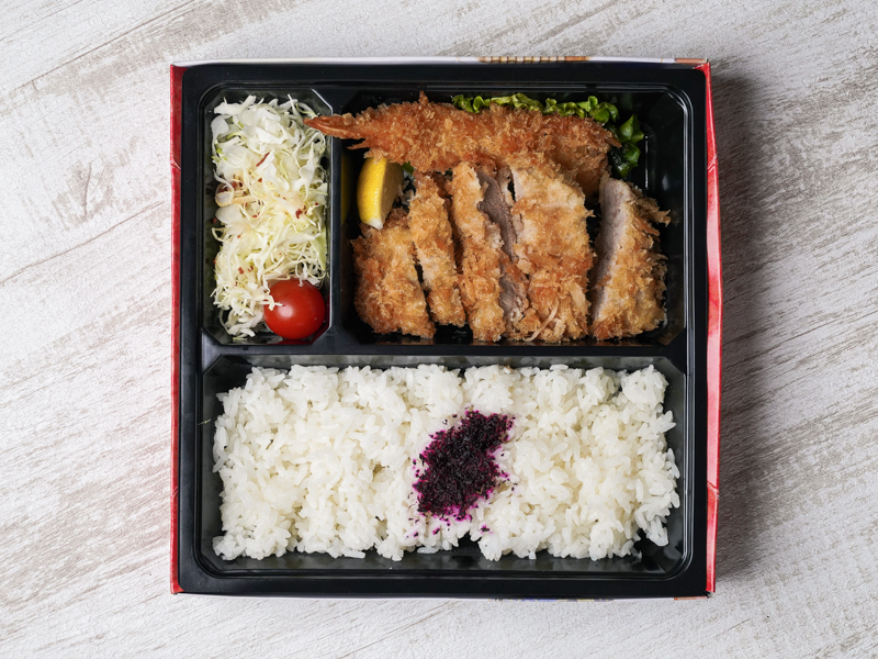 ヒレかつ＆海老フライ弁当（小）