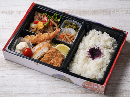 やわらかロースかつ＆牛焼肉膳