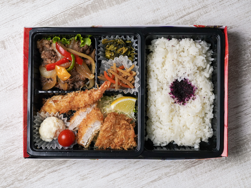 やわらかロースかつ＆牛焼肉膳