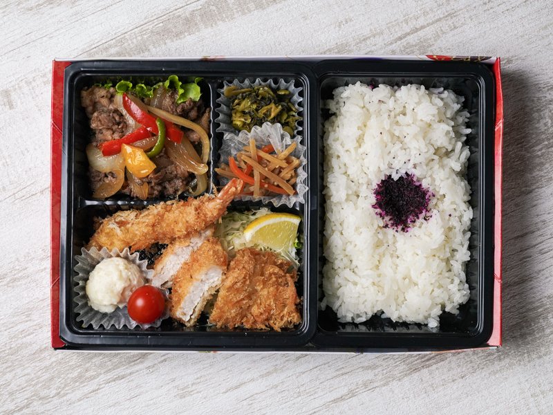 やわらかロースかつ＆牛焼肉膳