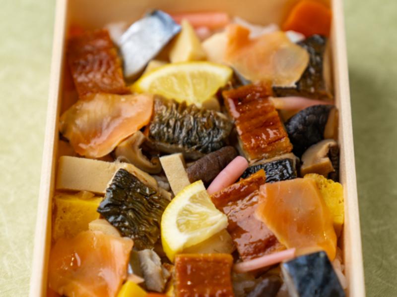 杣人（そまびと）飯山海ちらし